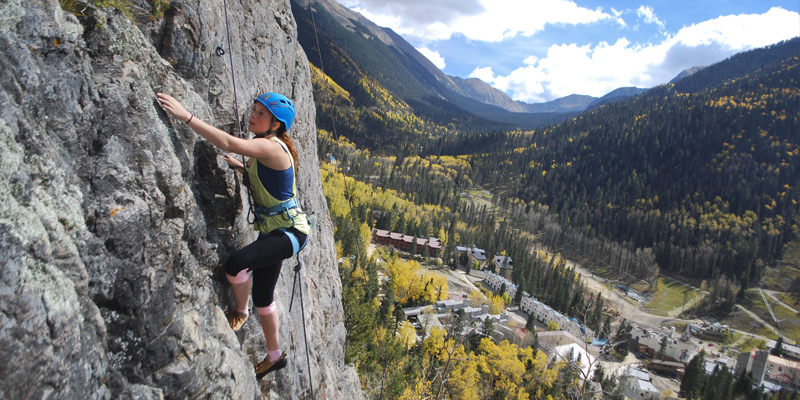 rock-climbing